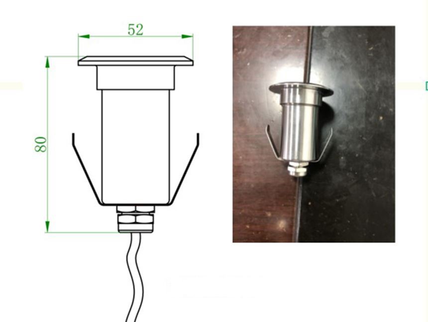 outdoor underground light garden waterproof MANUFACTURERS
